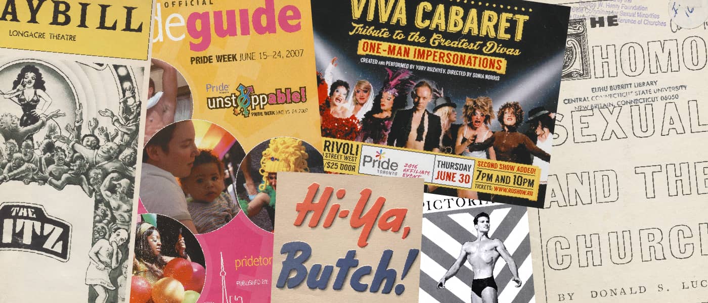 Various source media, Archives of Sexuality and Gender: Community and Identity in North America