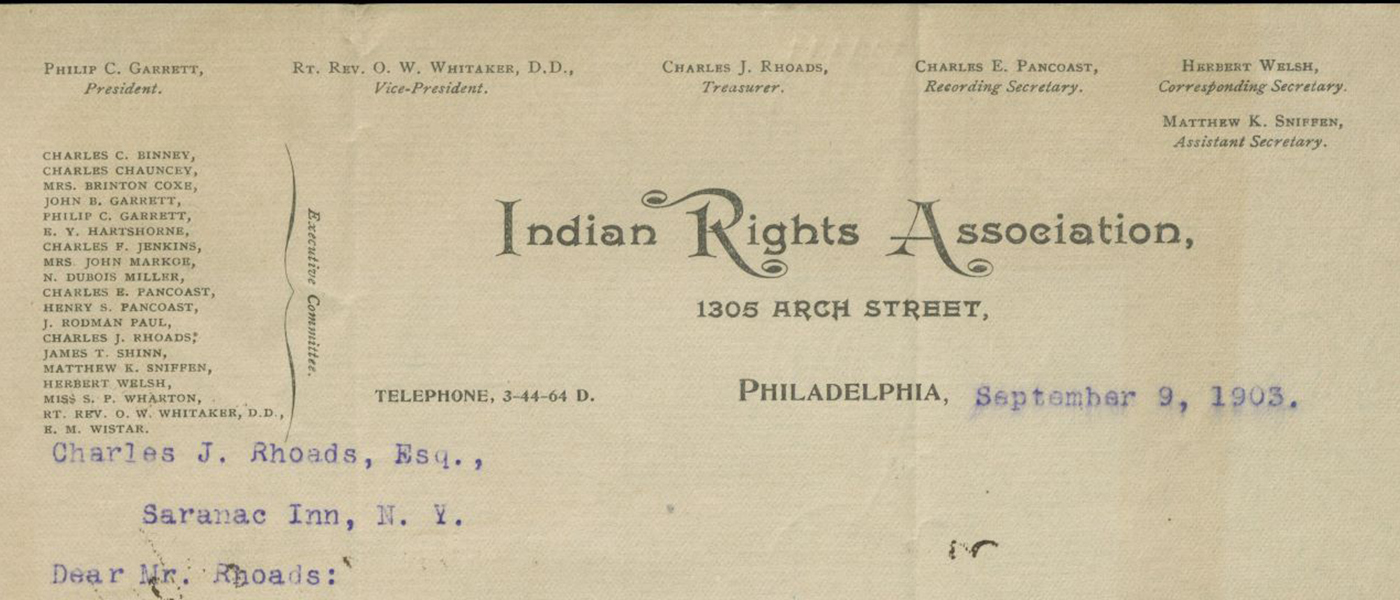 Letterhead_IRA_main office (1903)