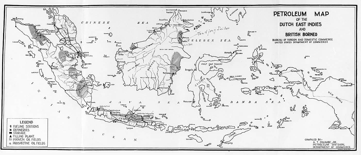 Central File: Decimal File 856D.6363, Internal Affairs Of States, Mines. Mining. Concessions., Carbon. Graphite., Netherlands Indies, Petroleum., February 7, 1924. 7 Feb. 1924. MS European Colonialism in the Early 20th Century: Colonialism and Nationalism in the Dutch East Indies, 1910-1930. National Archives (United States). Archives Unbound, link.gale.com/apps/doc/SC5106577766/GDSC?u=asiademo&sid=bookmark-GDSC&xid=ea248d85&pg=712.!''