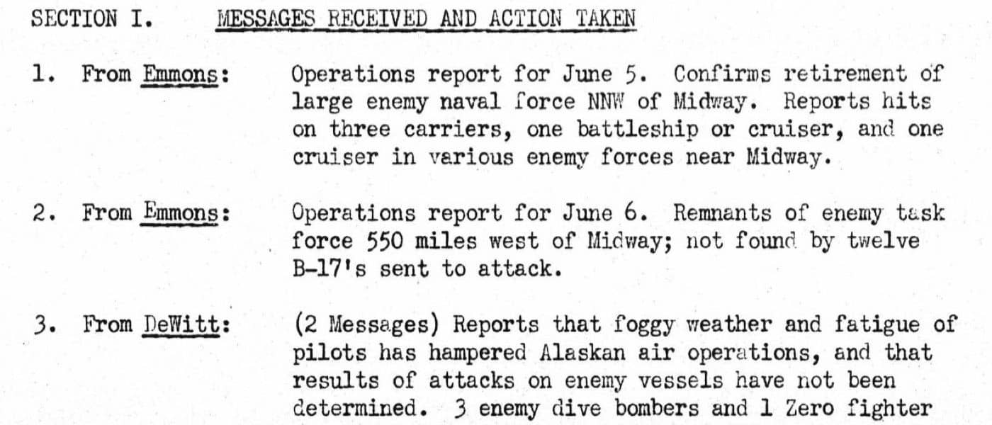 Diary of the Operations Division, 1 June to 30 June 1942. June 1-30, 1942. MS Diary of the Operations Division, War Department General Staff, 1942-46 1/0142. Operations Division, War Department. Archives Unbound, link.gale.com/apps/doc/TGWUKG438599820/GDSC?u=asiademo&sid=bookmark-GDSC&xid=fece9038&pg=15.!''