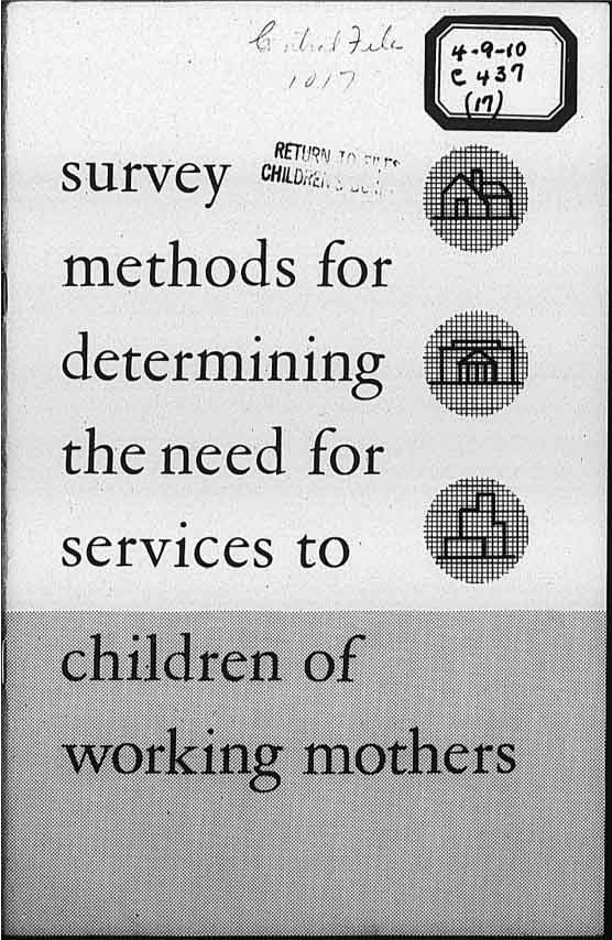 Source: Records of the Children's Bureau, Maternal and Child Health, 1912-1969